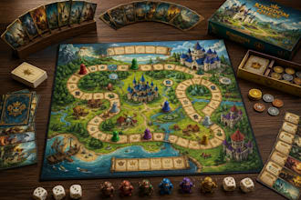 design board game, card game, tabletop game with mechanics