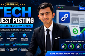 publish tech guest posts on high authority websites