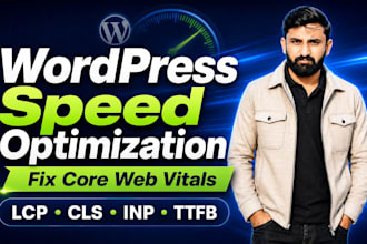 do wordpress speed optimization and fix core web vitals