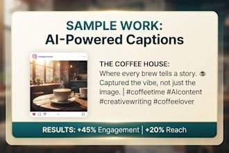 write engaging youtube scripts and social media captions us