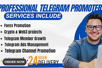 promote your telegram channel, group, and community for growth