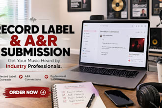 submit your music to record labels and ar contacts professionally