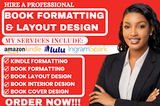 do professional book formatting and layout design, interior book design in adobe