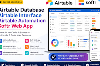 build a custom airtable database airtable CRM airtable automation