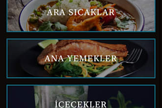 qr menu , web menu
