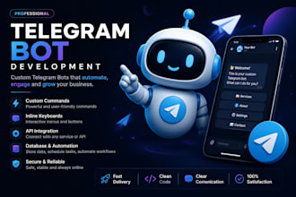 build a custom telegram bot
