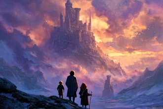 do fantasy book cover, thriller book cover design