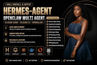 install open claw setup claude code claude ai hermes agent openclaw multi agent