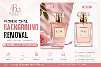 remove background from images professionally with transparent png