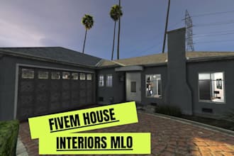 design unique mlo interiors, maps, and props tailored for fivem