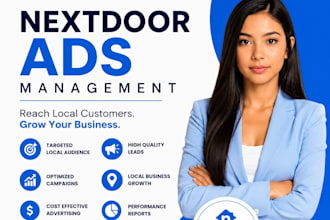 manage your nextdoor local business ads