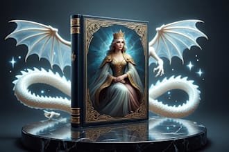 design a printready romance book cover or ebook