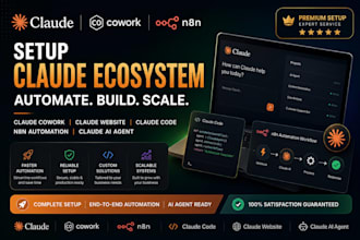 setup claude cowork claude website claude code n8n automation claude ai agent