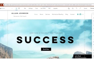 build wix website, design wix or redesign wix website for your business