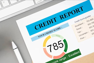 fix credit, boost score,  remove inquiry,charge off, late payment, credit sweep