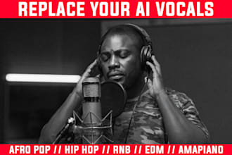 replace your suno ai vocals with pro, melodic male vocals