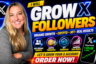 grow twitter x followers organic x marketing and superfast crypto x promotion