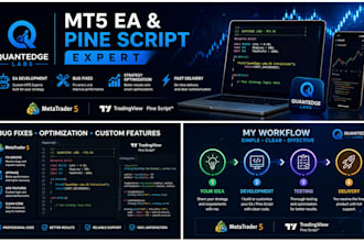 develop, fix, or customize your mt5 ea or pine script