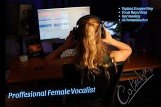 professional female vocals for your song