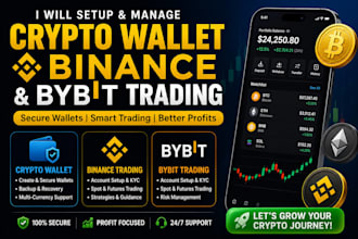 crypto wallet trading bot, trust wallet, binance trading, bybit wallet trading