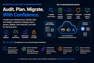 audit your setup and help with a migration