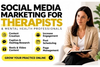 be your social media marketing manager for mental health and therapy