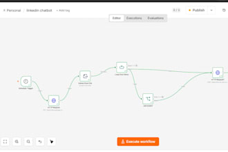 build linkedin automation bot n8n ai chatbot lead generation outreach
