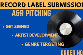 submit your music to record labels a and r and industry scouts