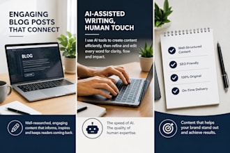 write engaging ai assisted blog posts and articles