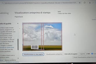 do professional amazon KDP cover template and barcode setup