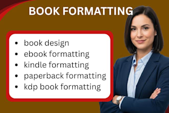 design a professional book interior layout for print and ebook