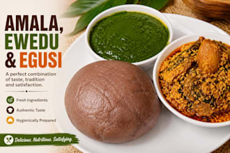 do amala, ewedu and egusi