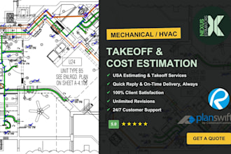 accurate hvac material takeoff and cost estimation