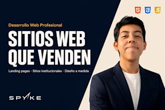 crear tu página web profesional para tu negocio