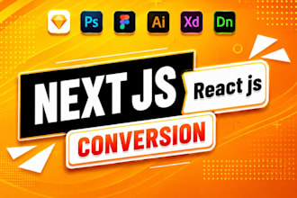 convert figma to next js react website using gsap shadcn and tailwind css