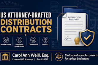draft an enforceable product distribution contract