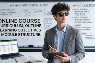 write engaging online course content, course curriculum, and lesson plans