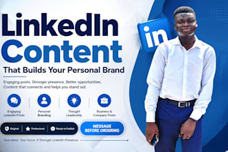 write engaging linkedin content for personal branding