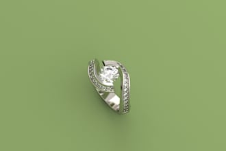 do 3d design of any jewelry ring for free for a limited time