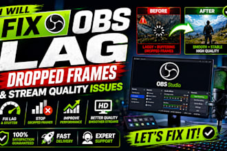 fix obs lag dropped frames and stream quality issues
