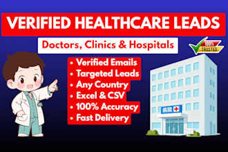 generate targeted healthcare, hospital and doctor leads