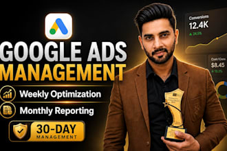 manage and optimize your google ads campaigns monthly