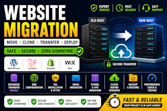 migrate, clone, transfer, or move your website without downtime