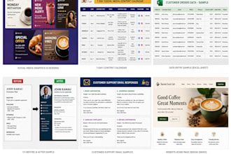 social media management and web development
