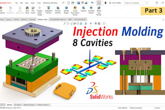 reverse engineer stl to solidworks sldprt step xt for injection molding cad