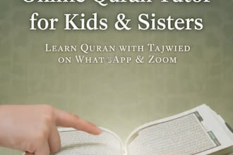 teach quran with tajweed to kids and females online