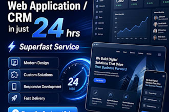 create premium custom business website within 24 hrs