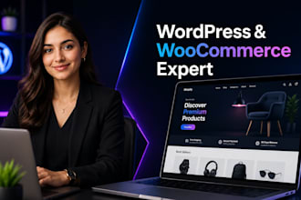 build, design or redesign professional wordpress woocommerce website