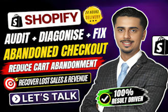fix shopify checkout issues fix shopify abandoned checkout and recover lost sale