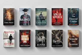 design book cover design, ebook cover, amazon kdp book cover